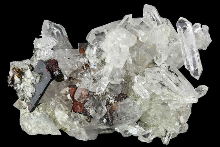 Brookite and Quartz Crystal Association- Pakistan #111340